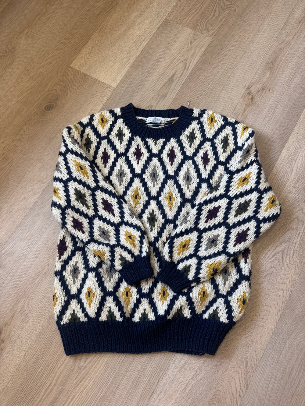Vintage Express Men's Crewneck Sweater